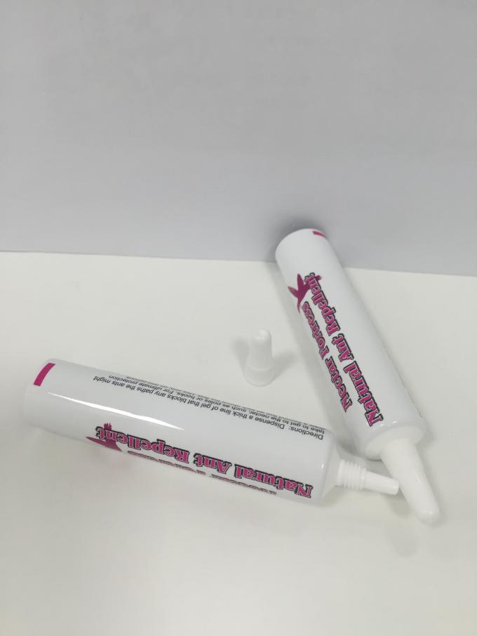 5ml20ml Long Nozzle Cosmetic / Toothpaste Tube Packaging With Screw Cap