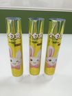 Silver Safety 50ml Laminated Toothpaste Tube Packaging For Children / Kids