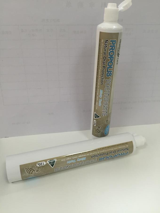 White 50 g 150 g ABL Laminate Tube Packaging With Matte Glossy Lacquer