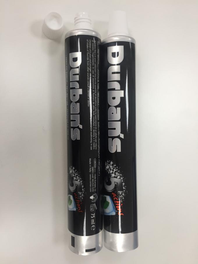 75ml ABL Laminated Toothpaste Tube / Aluminum Tube Packaging With