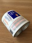 Aluminum Foil 700m Per Roll Laminated Web For Paste Tube Packaging