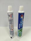 White  Toothpaste Laminate Tube Packaging With Gravure Printing