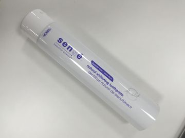 Professional Silver Toothpaste ABL Laminated Tube With Flip Top Cap