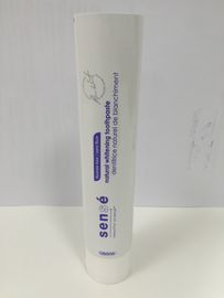 Professional Silver Toothpaste ABL Laminated Tube With Flip Top Cap