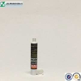 Black Matte Surface Handling Pharmaceutical Tube Packaging , 50ml Medicine Cream Tube