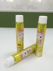 Silver Safety 50ml Laminated Toothpaste Tube Packaging For Children / Kids