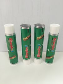 Silver Aluminum / Plastic Laminated Toothpaste Tubes Raw Packaging Material