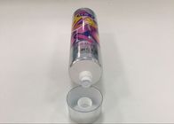120g CAL Laminated Round Toothpaste Tube Packaging With Metallic Effect