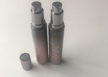 Packaging Plastic Cosmetic Containers With Airless Pump Aluminizing Barrier Laminated