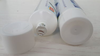 210g large Diameter Toothpaste Tube Plastic laminated Packaging with Transparent window