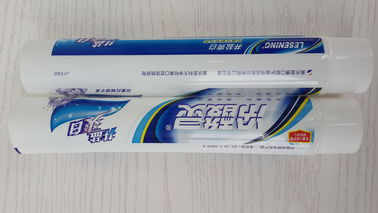 210g large Diameter Toothpaste Tube Plastic laminated Packaging with Transparent window