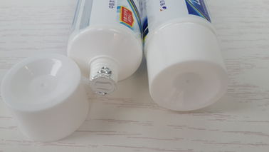 210g large Diameter Toothpaste Tube Plastic laminated Packaging with Transparent window