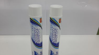 210g large Diameter Toothpaste Tube Plastic laminated Packaging with Transparent window