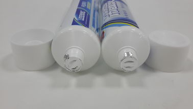 210g large Diameter Toothpaste Tube Plastic laminated Packaging with Transparent window