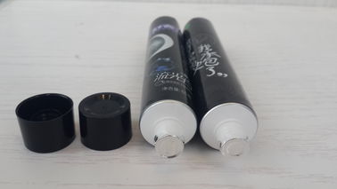 Extremely Exquisite Printing Toothpaste Tube Serial Design Smooth Balck Cap For Dental Care