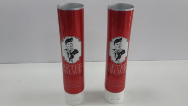 Aluminum Foil Cosmetic Packaging Tube With Flexible Printing , Screw On Cap