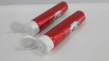 Aluminum Foil Cosmetic Packaging Tube With Flexible Printing , Screw On Cap