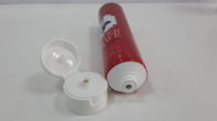 Aluminum Foil Cosmetic Packaging Tube With Flexible Printing , Screw On Cap