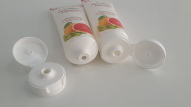 100ml ISO Pearl luster Cosmetic Packaging Laminated Round Tube  Plastic Barrier material for face clean hands cream