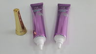 Needle Nose Eco Friendly Cosmetic Packaging Tube With Long Electroplated Cap
