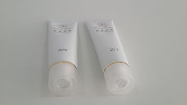 30ml White Soft Aluminum Barrier Laminated Cosmetic Plastic Tube For Peeling Cream packaging