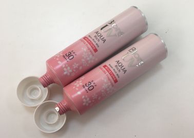 D35*116mm 60g AL Barrier Laminated Cosmetic Packaging Tube With Colorful Shoulders