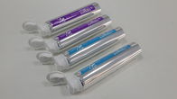 90g Metallic Plastic Toothpaste Tube Glossy Silver Sheen Mirror Feeling