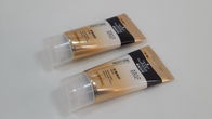 50 ML Flexible Clear Coating Cosmetic Packaging Tube Golden Effect Gradual Changing color Transparent Flip On Cap