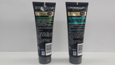 240Ml Cosmetic Packaging Tube / Empty Plastic Tubes Hair Packaging Hot Stamping