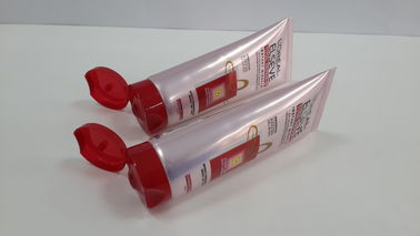 D50 Cosmetic Tube 170ml 200ml Shampoo Packaging Position Fixed Flip On Cap