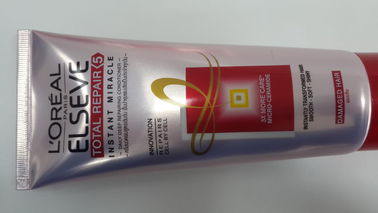 D50 Cosmetic Tube 170ml 200ml Shampoo Packaging Position Fixed Flip On Cap