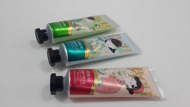 Empty plastic cosmetic tube containers ABL tube with Octagonal cap , metal printing