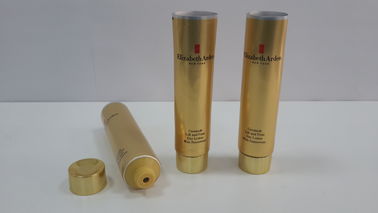 50Ml Golden Printing Soft Plastic Cosmetic Packaging Tube For Body Lotion Packaging