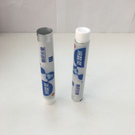 Toothpaste Round abl packaging / lami tube With Silver Web , DIA19*105.8mm