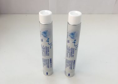 Toothpaste Round abl packaging / lami tube With Silver Web , DIA19*105.8mm