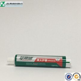 Logo Printed Plastic Toothpaste Tube 3ml - 170ml Round Laminate Tubes PP Cap