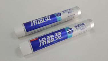 D30mm Matt Touch Surface Soft Plastic Tube For Toothpaste Tooth Gel Packaging Glossy Screw On Fez Cap