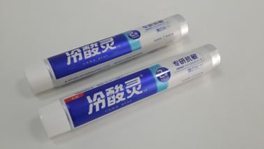 D30mm Matt Touch Surface Soft Plastic Tube For Toothpaste Tooth Gel Packaging Glossy Screw On Fez Cap