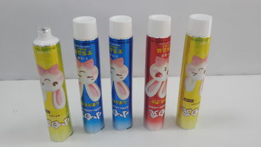 Metallic Plastic CAL Coating Aluminum Laminated Tube For Kids ToothPaste Gel Packaging