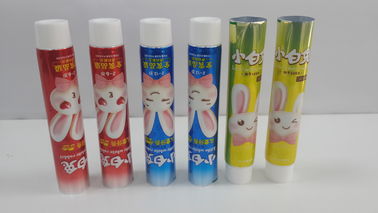 Metallic Plastic CAL Coating Aluminum Laminated Tube For Kids ToothPaste Gel Packaging