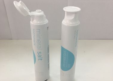 DIA 35 * 144.5mm Flexible AL Tooth Paste Tube With Silkscreen / Stamping Printing