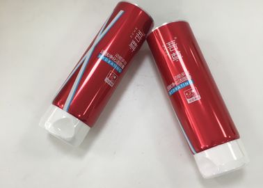 130ml Coating Aluminum Barrier Laminated Cosmetic Tube Packaging With Snap On Cap