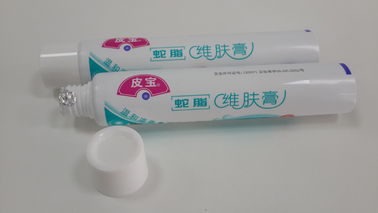 20g Offset Printed Laminated Pharmaceutical Tube Packaging With Pedestal Standup Cap