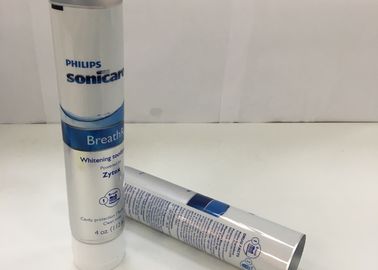 Transparent Shoulder ABL250/12 Philips Toothpaste Tube With Smooth Flip Top Cap