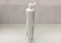 Flip Top Cap Empty White Web Laminated Cosmetic Tube Packaging GMP Standard