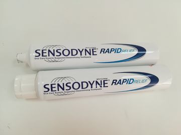 180g ABL 250/12 Collapsible Laminate Tube With Flip Cap For Toothpaste Packaging / Gum Care Gel