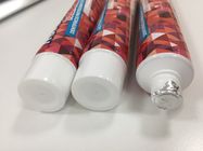 Round Laminate Aluminum Barrier Toothpaste Tube With Fez Cap Diameter 28mm * 165mm