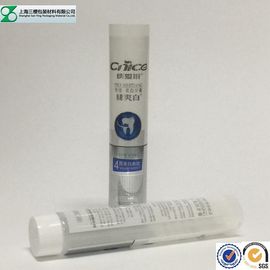 Round / Oval 100g Toothpaste Tube ABL Laminated Packaging Tube