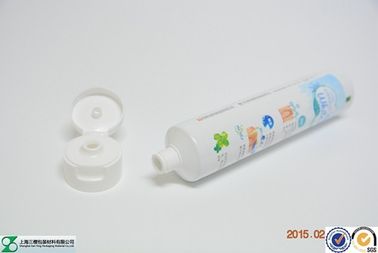 Diameter 35mm Extruded Aluminum Lami Tube , Flip Cap ABL Tube Packaging