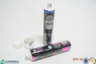 Flip Top Caps Empty Personal Care Kid Laminated Tooth Paste Tube Round / Oval